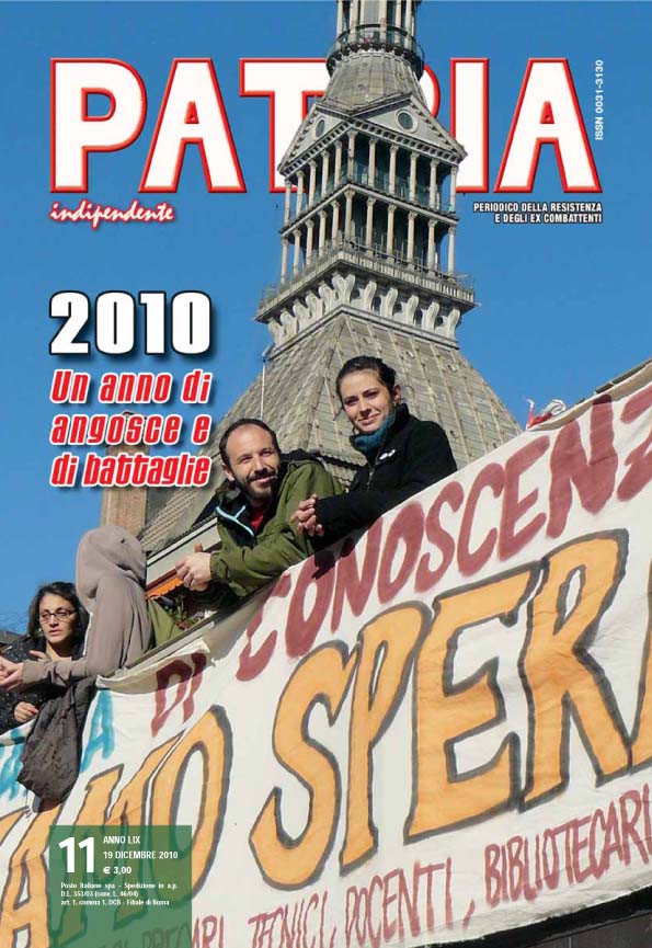 Patria Indipendente, numero 11 del 2010