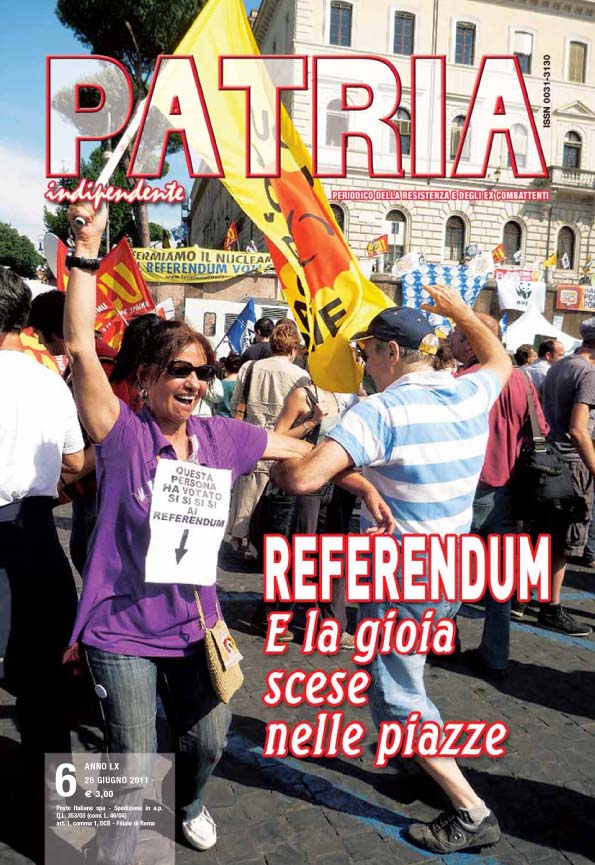 Patria Indipendente, numero 6 del 2011
