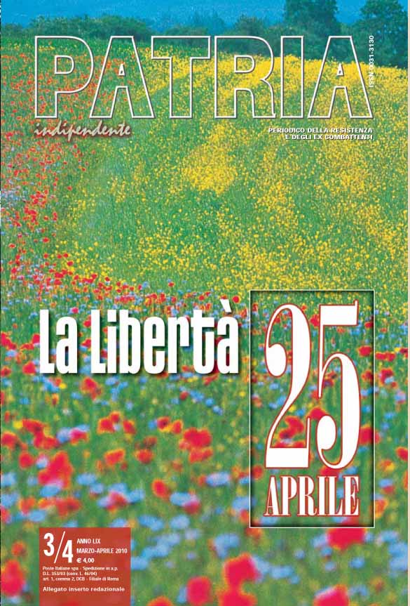 Patria Indipendente, numero 3-4 del 2010