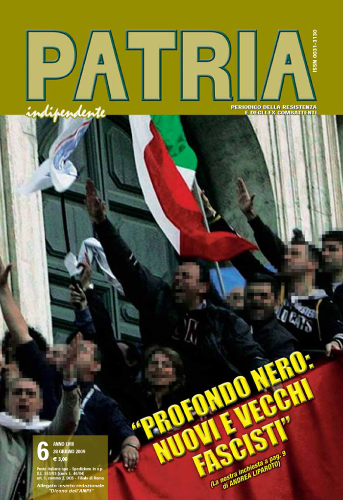 Patria Indipendente, numero 6 del 2009