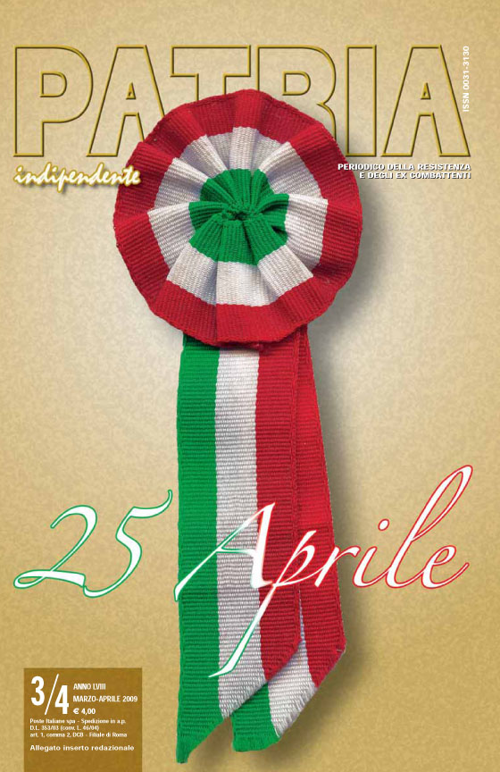 Patria Indipendente, numero 3-4 del 2009