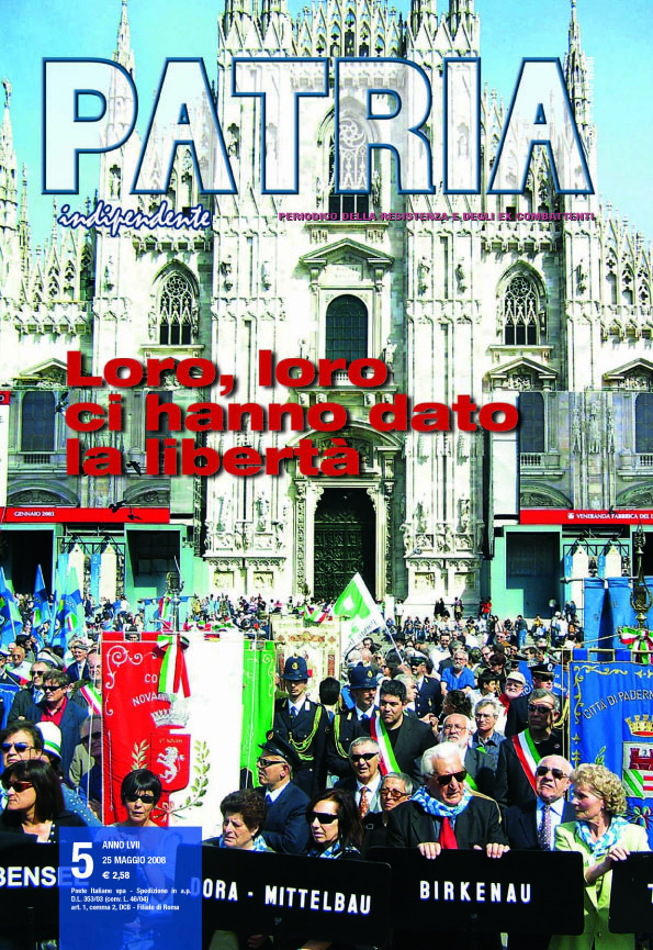 Patria Indipendente, numero 5 del 2008