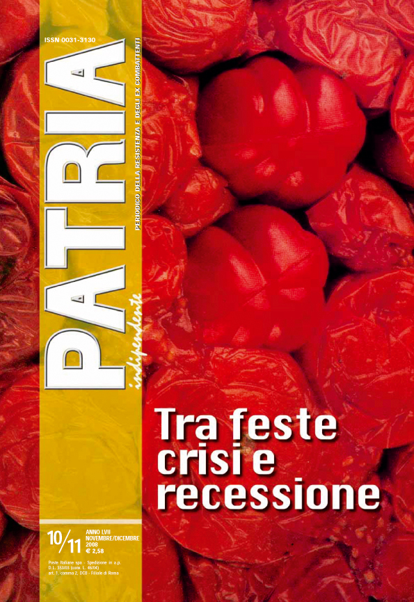 Patria Indipendente, numero 10-11 del 2008