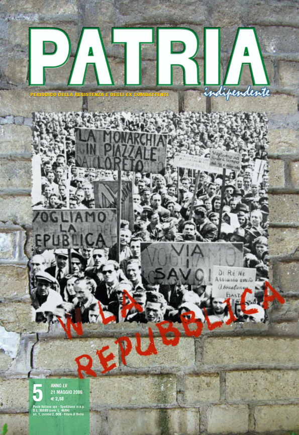 Patria Indipendente, numero 5 del 2006