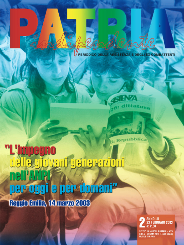 Patria Indipendente, numero 2 del 2003