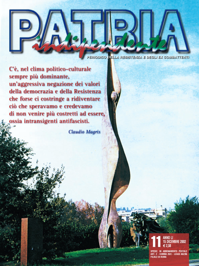 Patria Indipendente, numero 11 del 2002