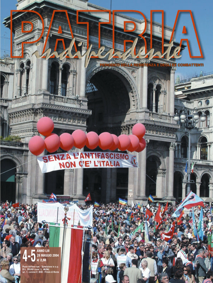 Patria Indipendente, numero 4-5 del 2004