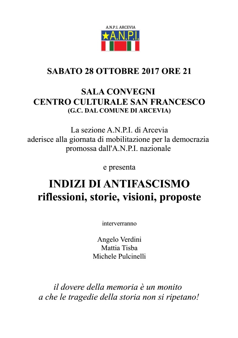 Un sanpietrino per ricordare don Pietro Pappagallo | ANPI