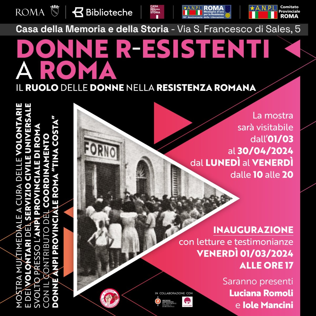 Donne R-esistenti a Roma