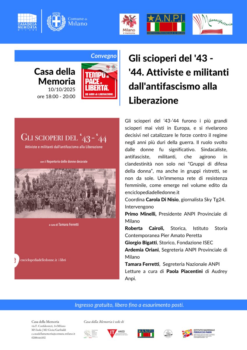 Milano, 10 ottobre 2025