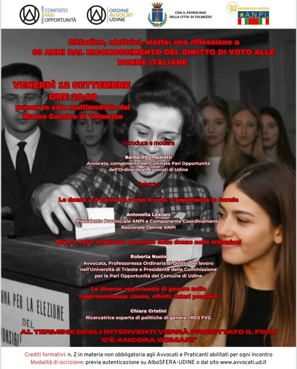 Tolmezzo, 12 settembre 2025